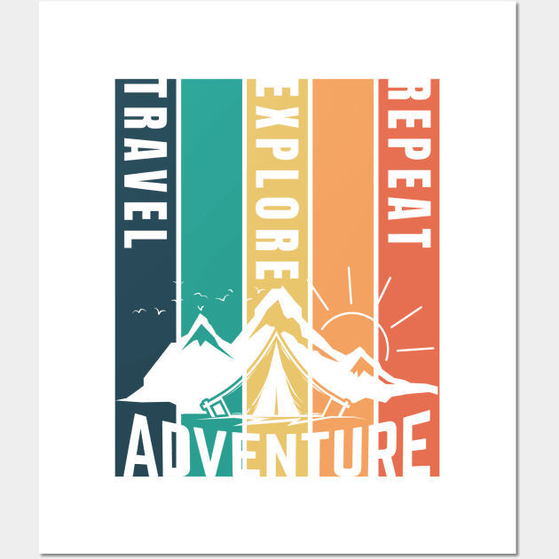 Adventure, Travel Wall Art by Salasala